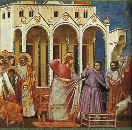 cacciata dal tempio